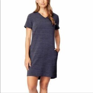 32 DEGREES Cool Women's Relaxed Fit Pullover Dress, Blue XL